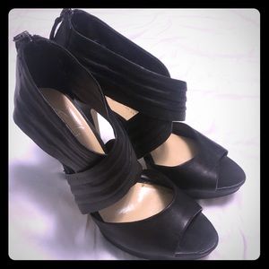 Franco Sarto Black Heels